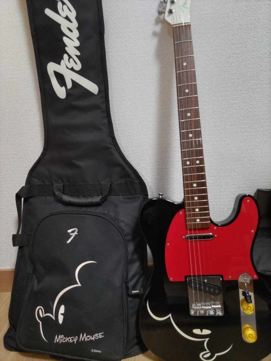 FenderJapan限定ディズニー ミッキーマウスギター Early'54 Sunburst/Maple neck VG-2240｜ビンテージフェンダー