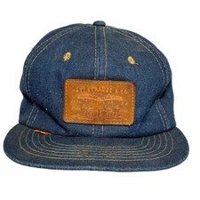 80s Levi  s Orange Tab Denim Cap Vintage Cap Indigo Used Japan