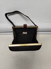 Vintage 50s Neusteters Denver Black Velvet Purse