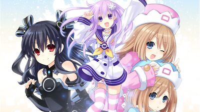 Anime hyperdimension neptunia noire nepgear ram rom Playmat Game Mat Desk
