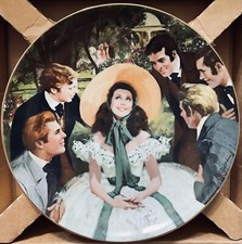Gone with the Wind Limited Edition Collectors Plate, &ldquo;Scarlett and Her Suitors&ldquo;
