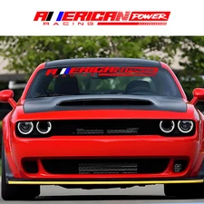 Windshield Window Car Decal Vinyl Sticker American Power Racing Banner Graqhics