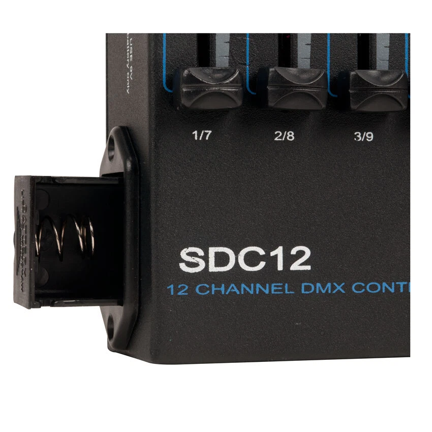 Elation SDC12 - 12 Channel Portable DMX Controller - Image 2 of 3