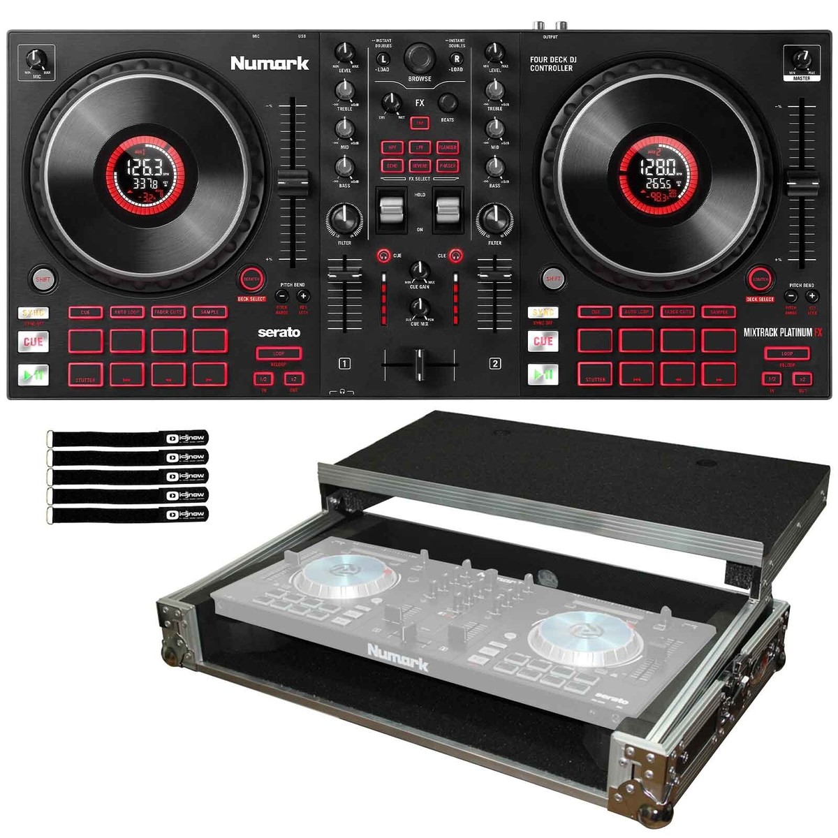 Numark Mixtrack Platinum FX Effects 4-Deck Serato DJ Numark Mixtrack Platinum FX Effects 4-Deck Serato DJ
