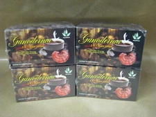 Ganoderma Coffee 2-1 Classic Black Healthy Coffee - 4 Boxes (80 pks)