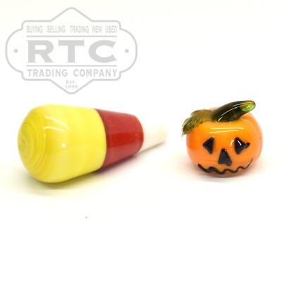 Handmade Mini Pumpkin & Candy Corn Halloween Decoration set
