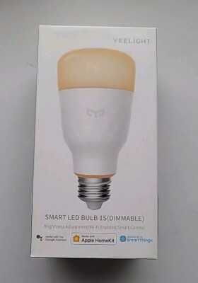 YEELIGHT Smart Led Bulb 1S Dimmable Brightness Adjustment Smart Control 