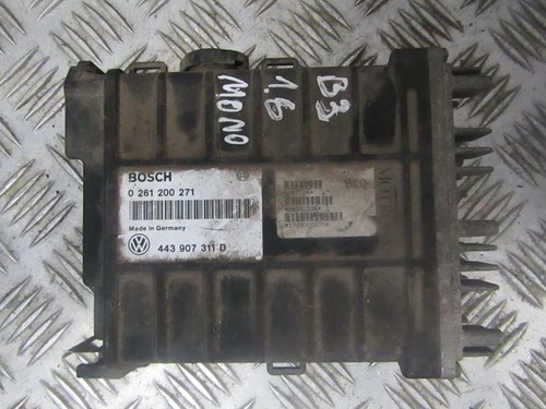 443907311d Motormanagement, Steuergerät, ECU  0261200271 Volkswa DE304168-51