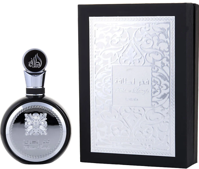 Lattafa Fakhar Silver 3.4oz EDP Spray For Men New In box Free