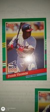 Frank Thomas RARE *ERROR BACK*1990  Donruss1991Baseball Card # 477 PRISTINE CARD
