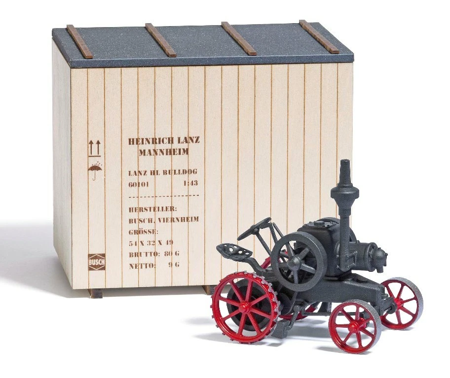 HS Busch 60101 Schwerölmotor Bulldog  HL Lanz  1:43 - Bild 1 von 1