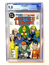 Justice League #1 1987 CGC Universal Grade 9....