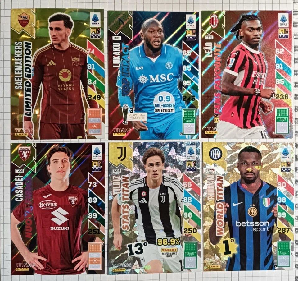 TITANS 2025-SPECIAL-LIMITED-RARE-MOMENTUM ADRENALYN XL -CARDS PANINI 2025