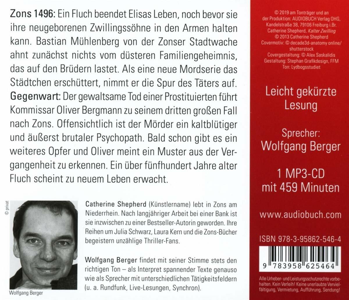 Thumbnail - Catherine Shepherd - Kalter Zwilling - Hörbuch Cd - Neu