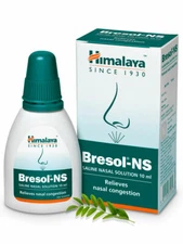 Bresol NS Himalaya USA OFFICIAL Nasal Spray For Dry Stuffy Nose Cold