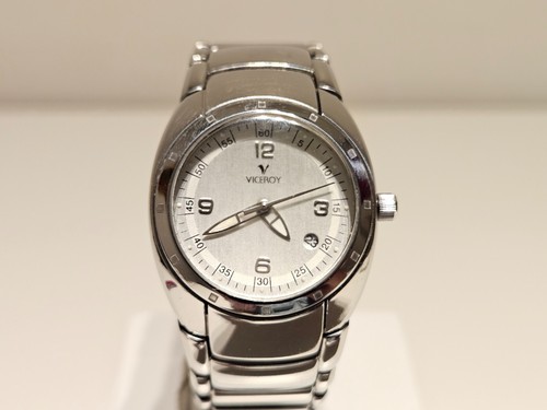 RETRO SPORT LADIES STAINLESS STEEL QUARTZ WATCH "VICEROY" 43366 ALEJANDRO SANZ