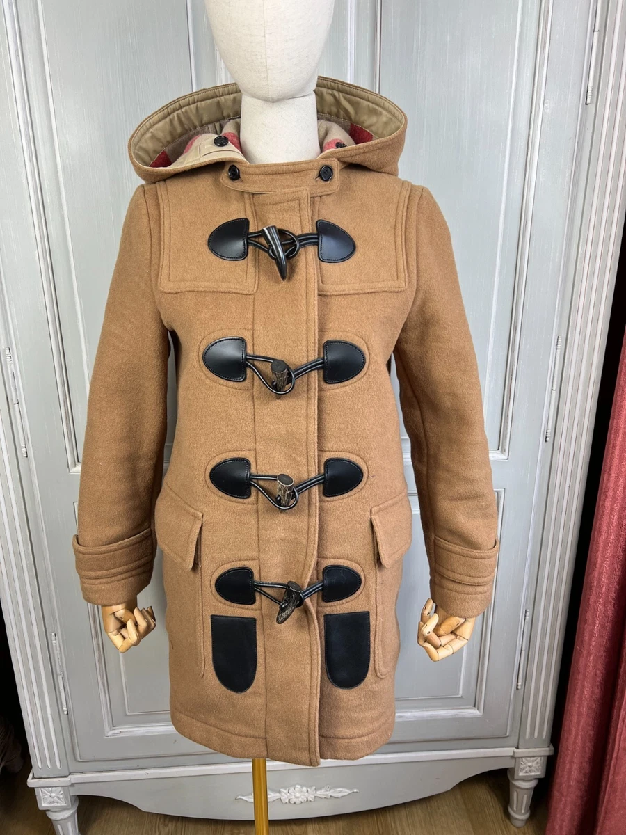 WOOL HEAVY NOVACHECK DUFFLE COAT eBay