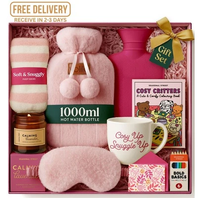 SEASONAL STREET Christmas Gifts Sets for Women, Gift Box for Mum, Friend, Birthday FREE DELIVERY