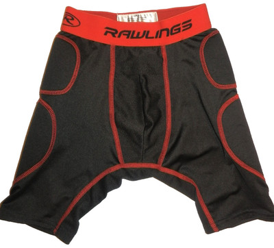 Rawlings Youth Medium Padded Compression Shorts Sports Football Baseball