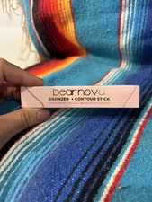 PEAR NOVA Bronzer + Contour Stick in Medium Full Size Cream Blendable Long Wear