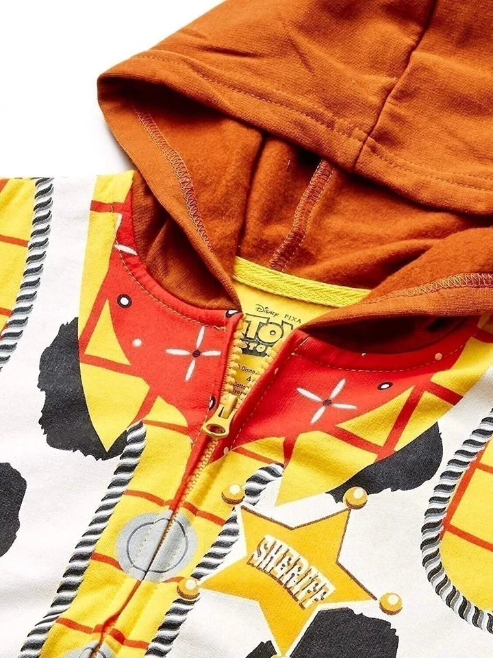 Sudadera con Capucha Disfraz de Sheriff Woody Toy Story para Niños Pequeños Disney Foto 3 de 4
