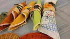Vintage Napkin Rings And Coasters, Raffia — photo 9