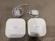 eero Pro 6 K010001 Tri-Band Mesh Wi-Fi 6 System - White (2-Pack)