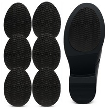 Non-Skid Shoe Pads   3"  4.3" Anti-Slip Sole one size for all, Brown