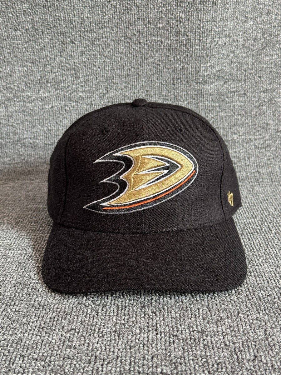 '47 Brand Anaheim Ducks Snapback Hat Black OSFM NHL Curved