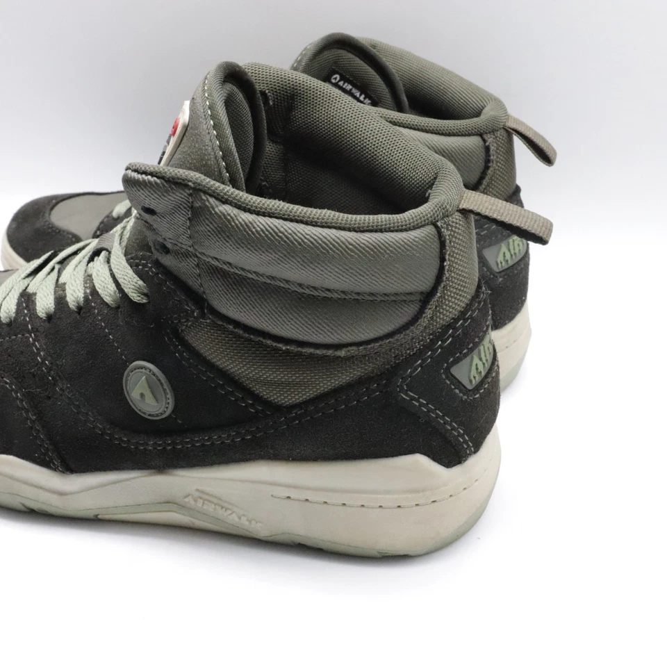 Zapatos de skate Airwalk Anchore High OD verdes para niños talla 6 Foto 3 de 4