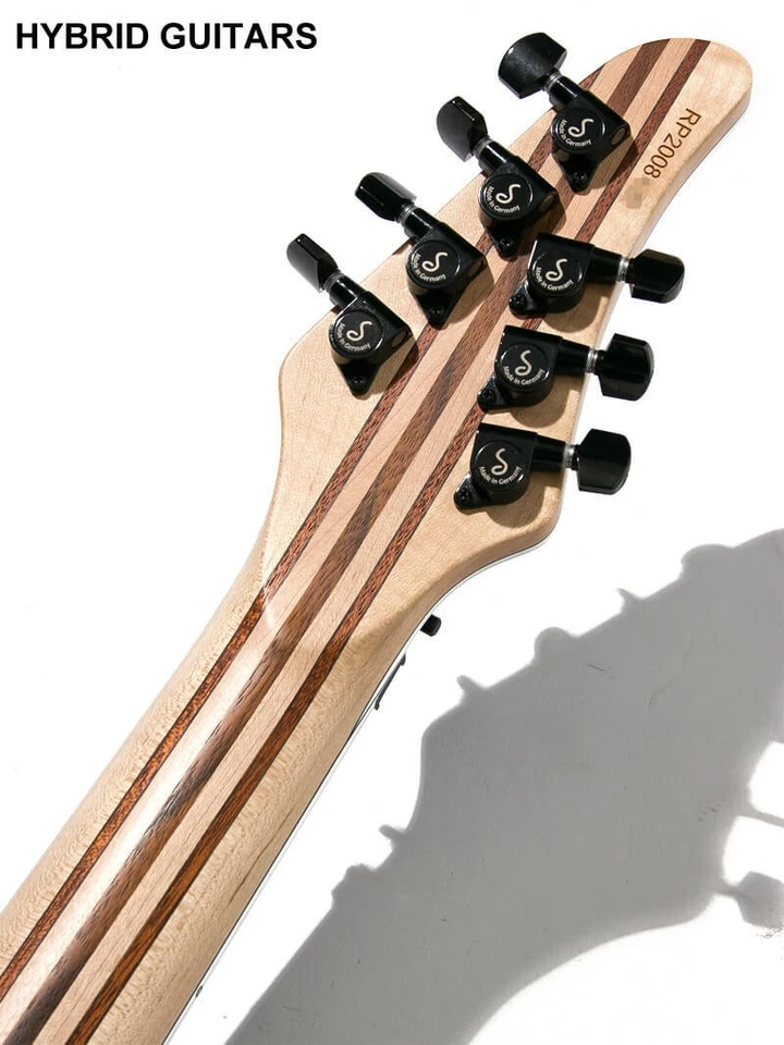 Guitarra eléctrica usada Mayones Regius Pro 7 Dirty Ash Blue Horizon Matt 2020 Foto 4 de 4