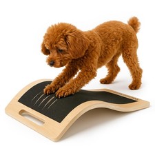 Dog Scratch Board for Nails   Dog Nail Scratch Pad with 2 Extra Sandpapers