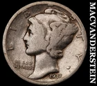 1937 Silver Mercury Dime-Scarce Better Date No Reserve #i5802