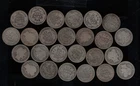 Lot of 25 Different Date and Mint Barber Dimes, 1892-1916