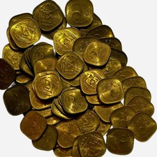 JOB LOT OF 60 PIECES Pakistan 5 Paisa 1962 Uncirculated Vintage World Coins KT21