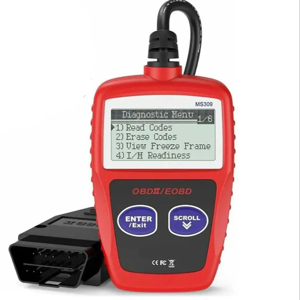 Vérification du moteur via scanner OBD2 universel et boîtier EOBD
