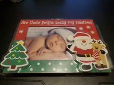 Are These People Really My Relatives TENDER KISSES Baby Frame New in Package 