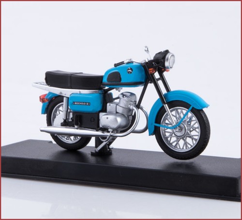 1:24 Motorrad Voskhod 2 3 M cross 250 SKU-4 ZDK 4.105 Sova russian USSR Modimio - Picture 9 of 34