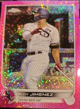 2022 Topps Chrome Eloy Jimenez  PINK SPARKLE #16 - White Sox / 350