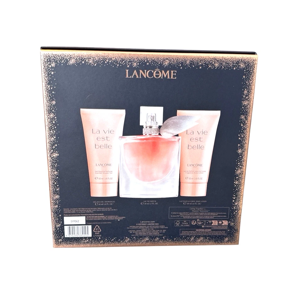 Lancome La vie est belle Set - Shower Gel 50 ml + EDP 50 ml + Body Lotion 50 ml - Bild 1 von 1
