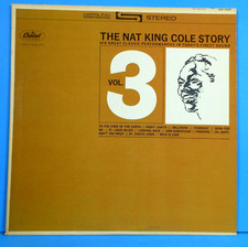 THE NAT KING COLE STORY VOL 3 LP 1963 ORIGINAL GREAT CONDITION! VG+/VG+!!A