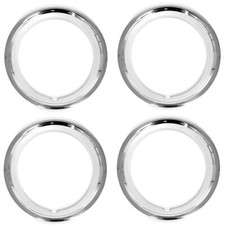Mustang Wheel Trim Ring Set Of 4 14 Wheel 1966 - 1969 - Acp Mustang Wheel Trim Ring Set Of 4 14 Wheel 1966 - 1969 - Acp