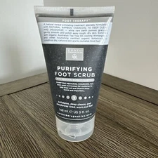 Earth Therapeutics Charcoal Exfoliating Scrub W/Purifying Bamboo Charcoal 6oz