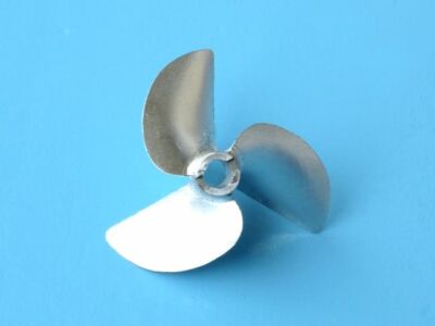 CNC 3-Blatt Aluminium Propeller 44x4.75 P1.4 linksdrehend mit Drivedog