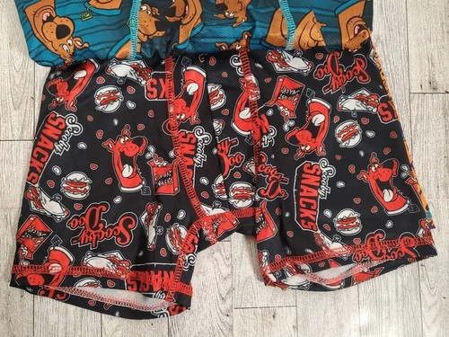 Scooby Doo Boys Athletic Boxer Briefs XS & S 3pk Mesh Fabric NEW - Picture 5 of 5