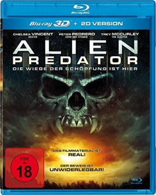 Alien Predator - Die Wiege der Schöpfung ist hier (3D Blu Ray) NEU & OVP