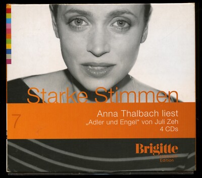 Juli ZEH ADLER UND ENGEL 4-CD Anna THALBACH liest Random House Hörbuch SEHR GUT 