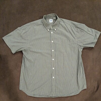 Gap Gray Button Down Dress Shirt Size XL Extra Large