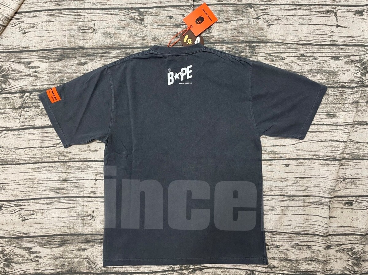 A BATHING APE X HERON PRESTON TEE SIZE M OVERSIZE | eBay A BATHING APE X HERON PRESTON TEE SIZE M OVERSIZE | eBay