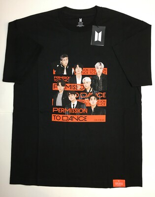 BTS Permission to dance tシャツ BTS PERMISSION TO DANCE TEE 🧡 - BTS ARMY GIFT SHOP